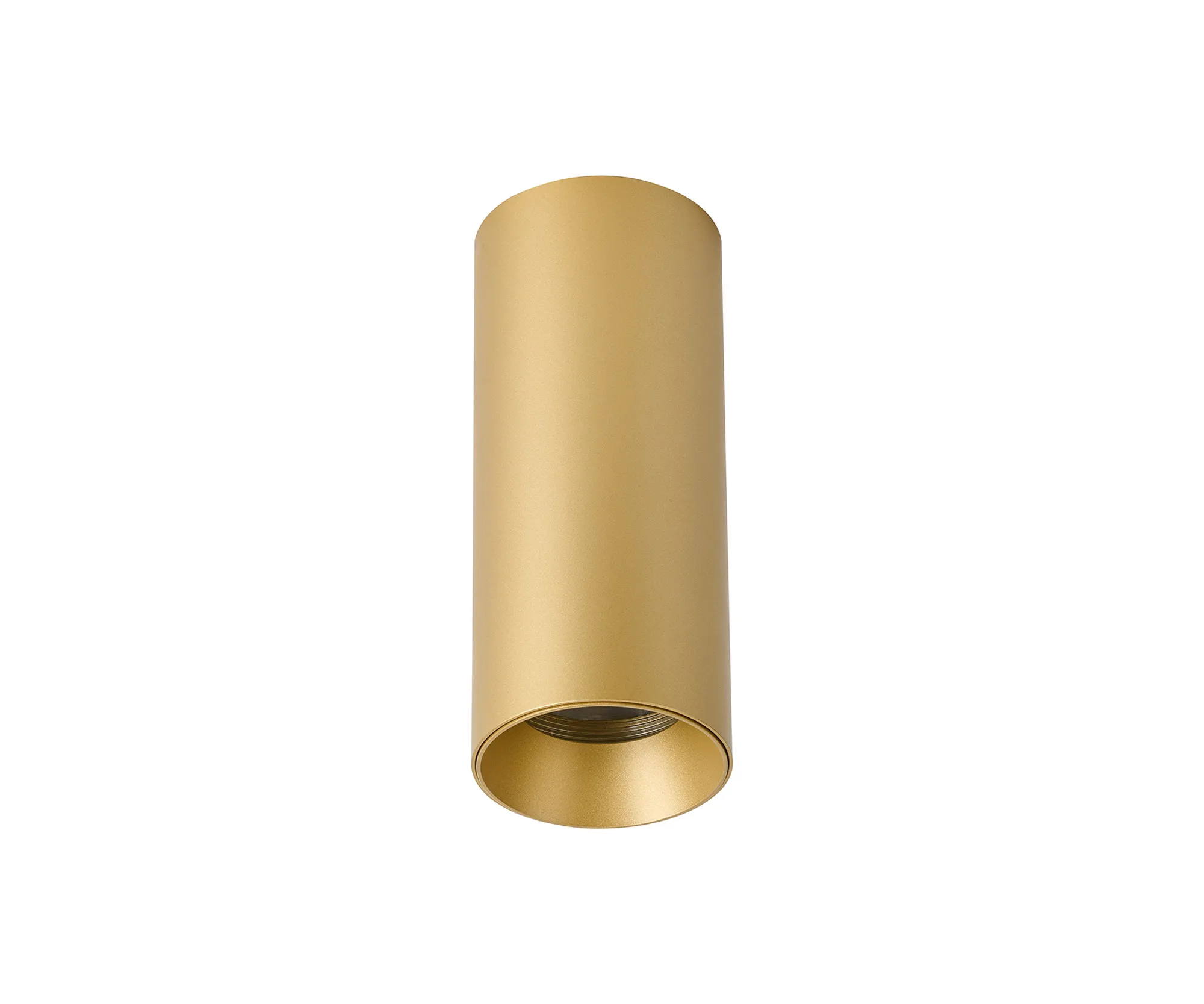 DX170014  Eos 10,  GU10/LED Module, Gold , Surface LED Spotlight ,WITHOUT LED Engine, Dia :Ø65 xH:155mm ,P20, 3yrs Warranty.